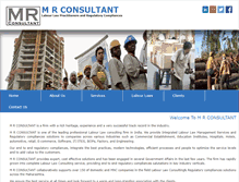 Tablet Screenshot of mrconsultant.in